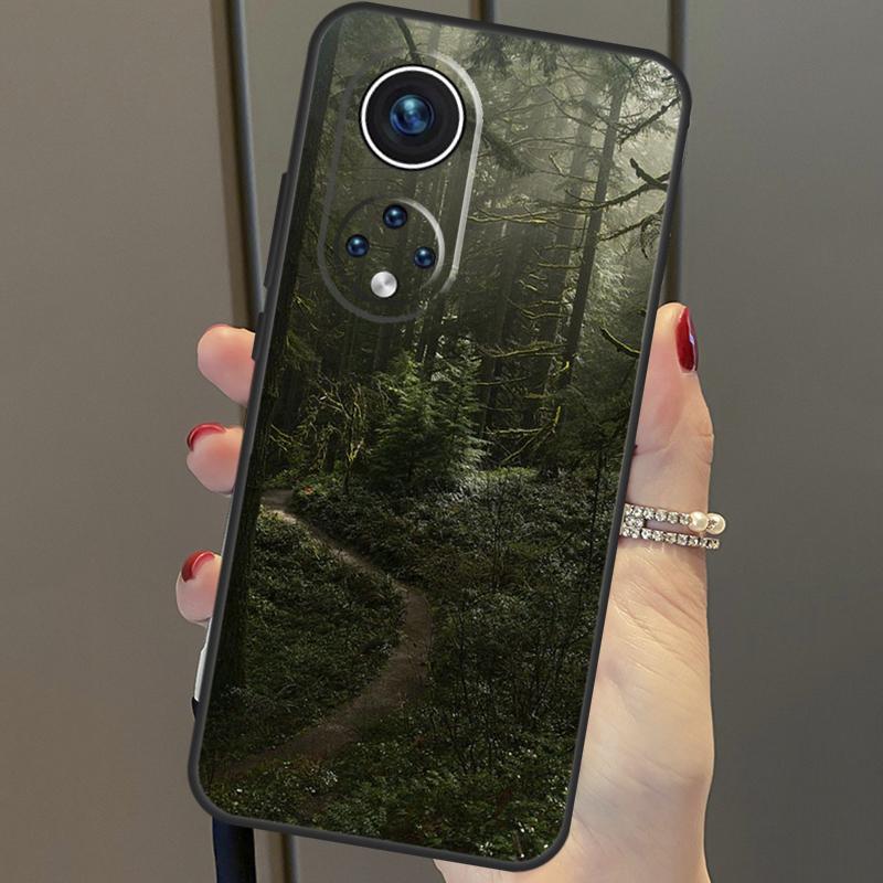 

Красивая природа лес дерево для Huawei P30 Pro P20 P40 Nova 5T 9 P Smart Z 2021 чехол Coque для Honor 8X 9X 10i 50 Lite Huawei Nova 9