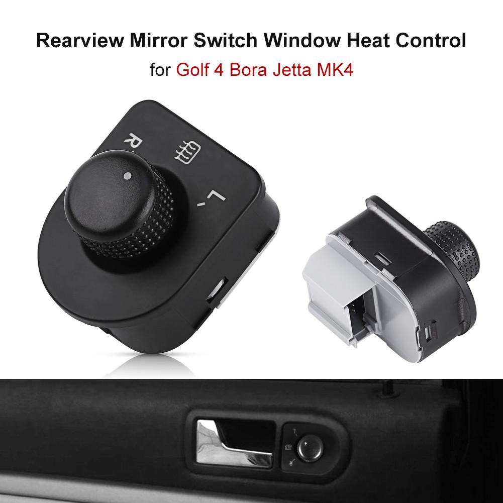 Car Driver Rearview Mirror Switch Window Heat Control for 4 Bora MK4