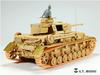 ET Model 1/35 WWII German Army Panzer IV Ausf. G Early Production Detail-Up Parts Set (for Tamiya) Plastic Model Parts E35-308