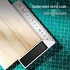 Deli 90-Degree Stainless Steel Angle Square Ruler