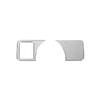 Fit For Benz C-Class 08-2014 Silver Aluminum Headlight Control Button Cover Trim