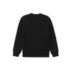 Li Ning Sweatshirts Unisex Black Crew Neck Moderate Regular AWDRF55-1
