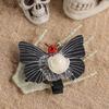 10Pcs Spooky Butterfly Skull Hair Clip Halloween Themed Skeleton Butterfly Hair Clasps Accessory for Costume Fun