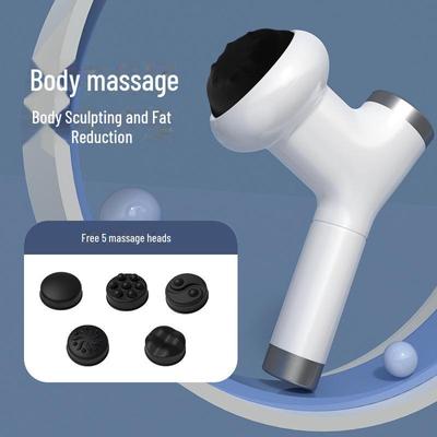 Portable Neck, Waist, and Shoulder Massager - Handheld Fascia Gun for Full Body Relief