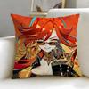 popular game character Mavuika Cushion Cover Soft & Easy-Wash Pillow Case – Versatile for Couch, Bed, Travel and Office
