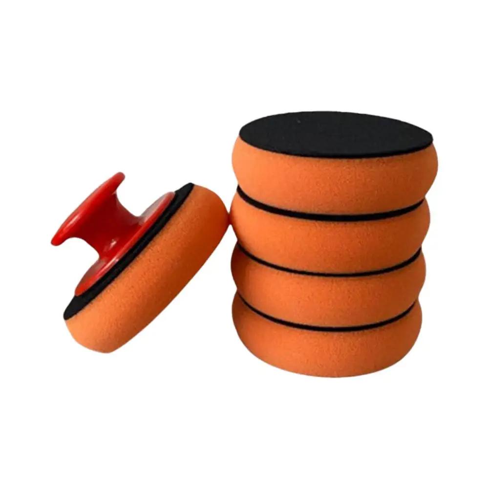 Car Waxing Polishing Tool Car Wash Sponge Car Beauty Care Products Waxing Sponge Suit Car Cleaning Accessories for Car P8M4