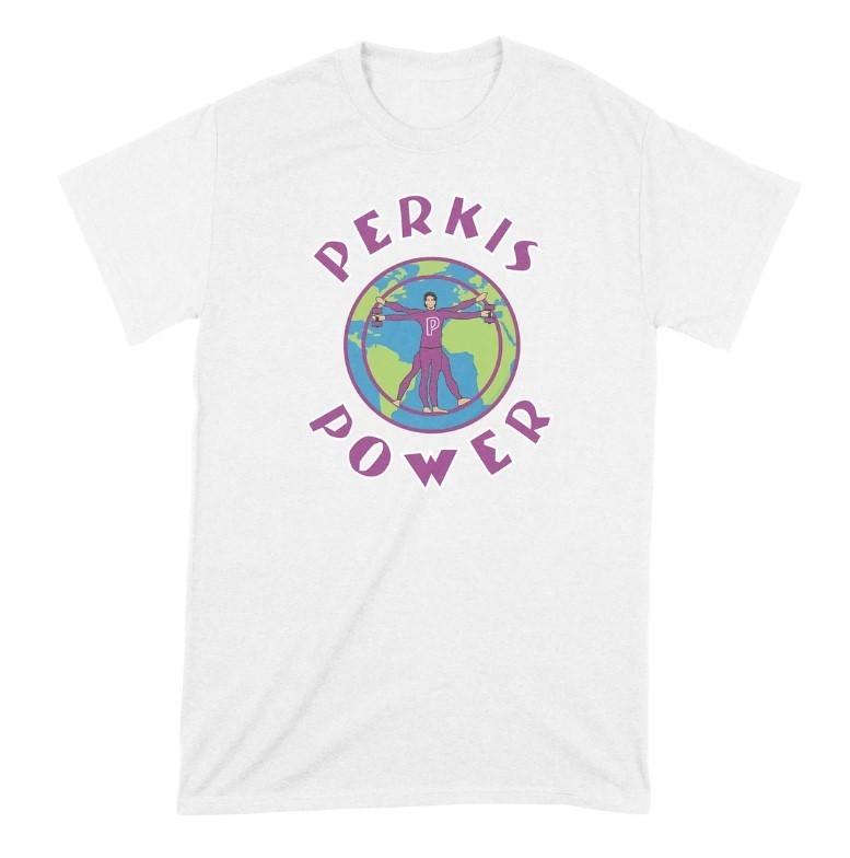 Perkis Power Shirt Heavyweights Movie Inspired by Classic Nineties Comedy Gift XXXL