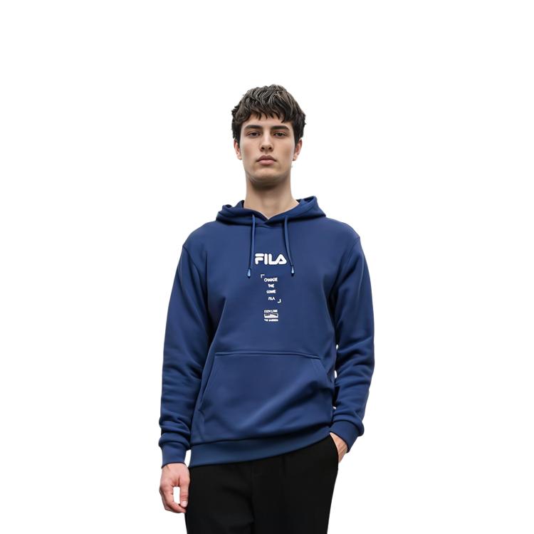 FILA FUSION STREET SPORT Sweatshirt Men's Pearl Light Blue T11M241202FBU