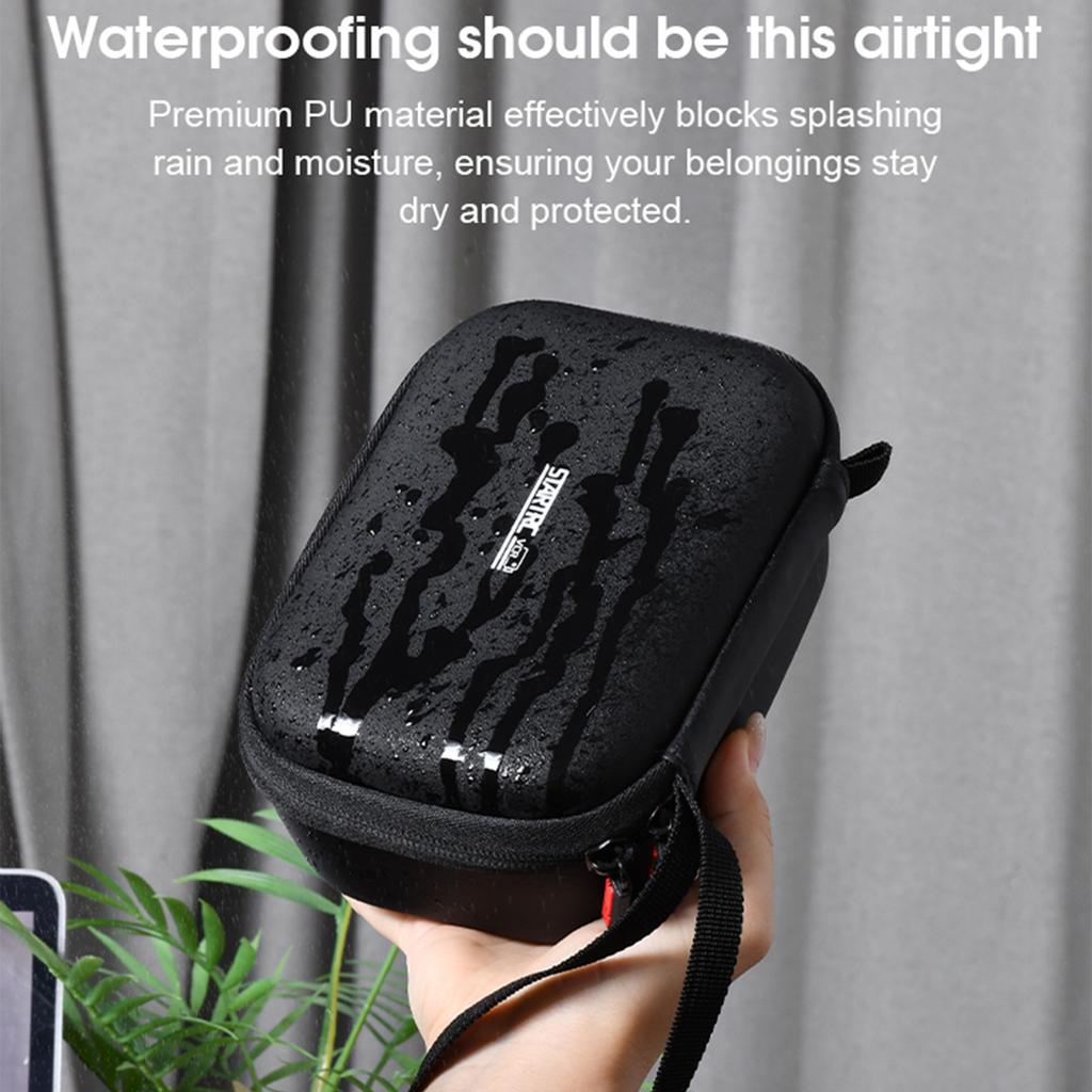 PU Portable Carrying Case Shockproof Hard Shell Travel Storage Case with Wrist Strap for Insta360 Ace Pro 2 Xplorer Grip