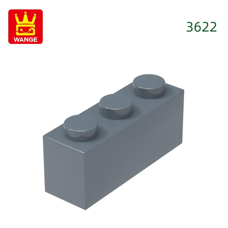 Non-Toxic 85Pcs/Lot 3622 1X3 Dots Building Block Moc Classic Accessories Compatible With Brick Children Toys Gift Box