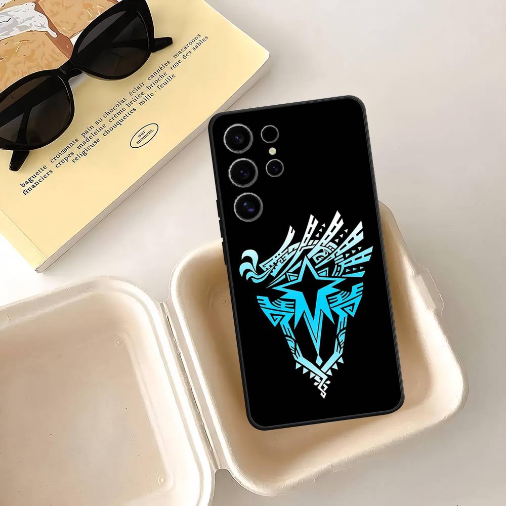 Game M-Monster H-Hunter Case For Samsung Galaxy Case S25 S23 S22 S21 S30 S20 S10 Ultra Plus FE TPU Soft Cover