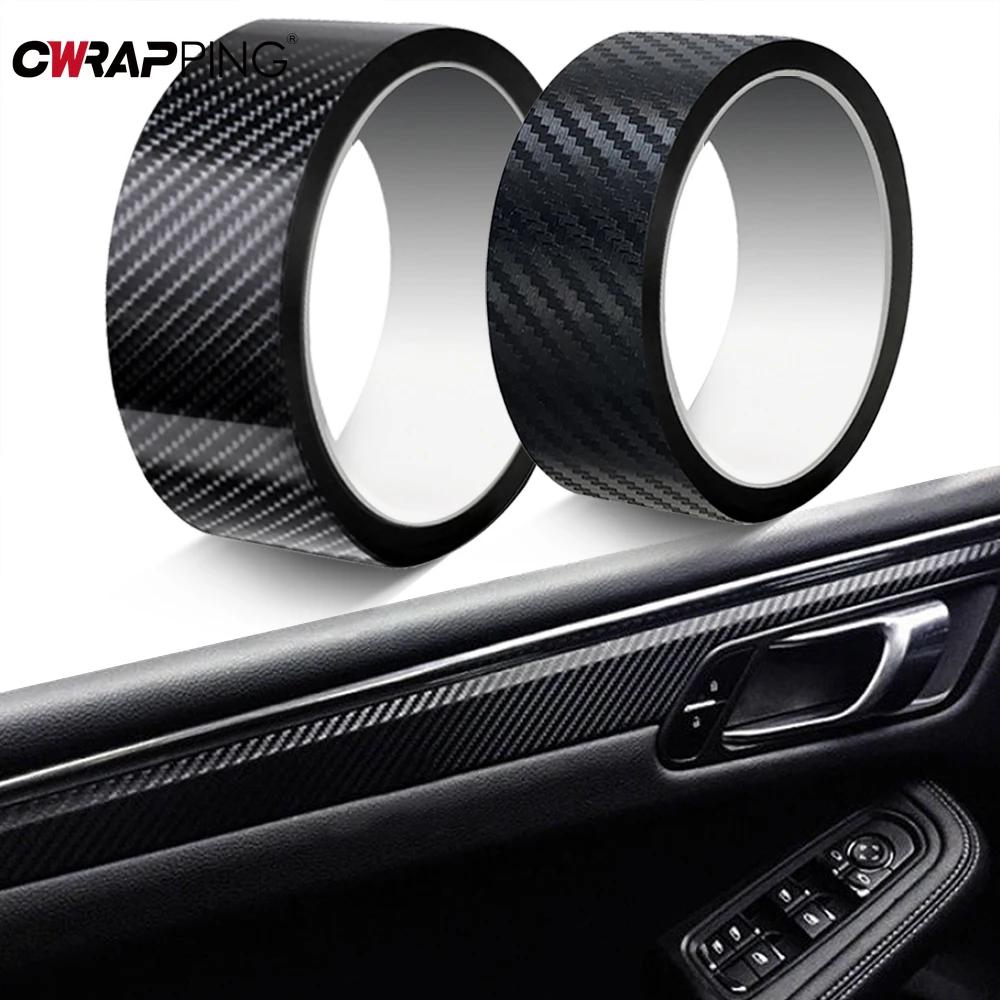 3D 4D 5D 6D Car Carbon Fiber Vinyl Film Waterproof Console Rear Mirror Body Modification Color Changing Motorcycle Accessories