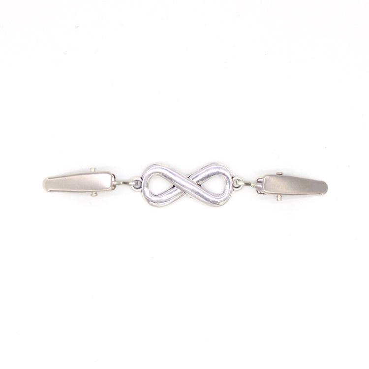 

Унисекс Кардиган с клипсой в виде цифры Silver