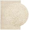 Shaggy Rug High Pile Modern Golden Design 120 X 170 Cm