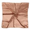 Spring/Summer Pure Colour Imitation Silk Hijab Outdoor Occupational Stewardess Neckerchief Women’s Strip Plain Print Scarf