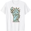 Liberty Statue I Love New York Girl Kids T-Shirt