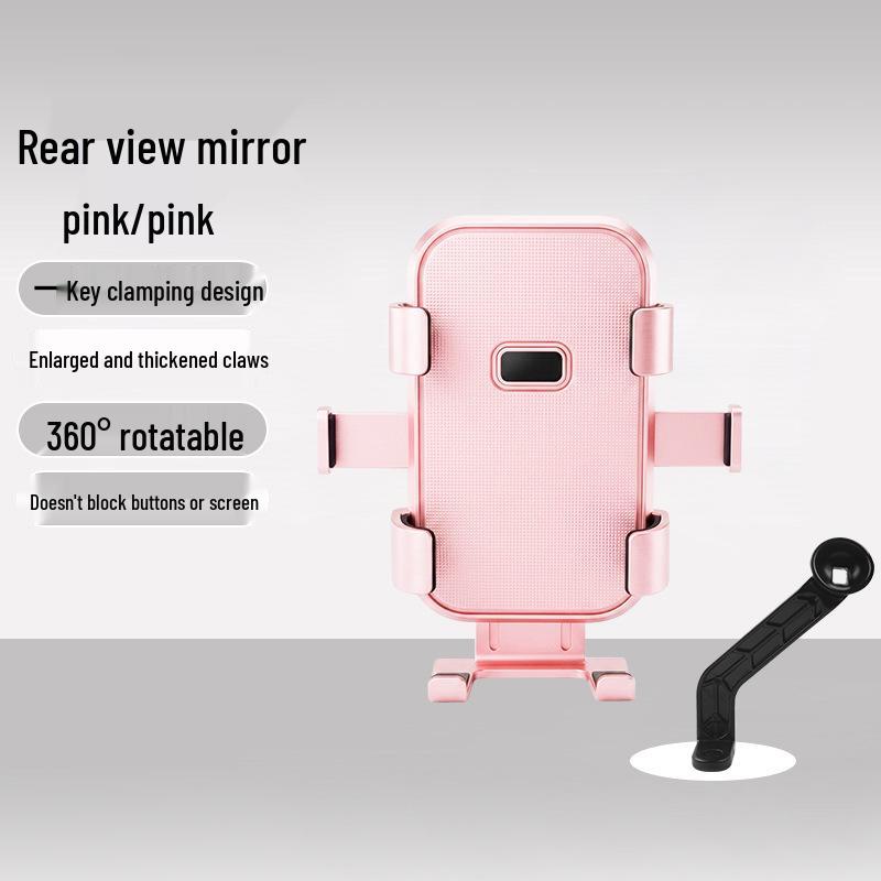 Cycling Phone Holder for Scooter, Motorcycle, and Bicycle Delivery Riders - Essential Navigation Support Stand.