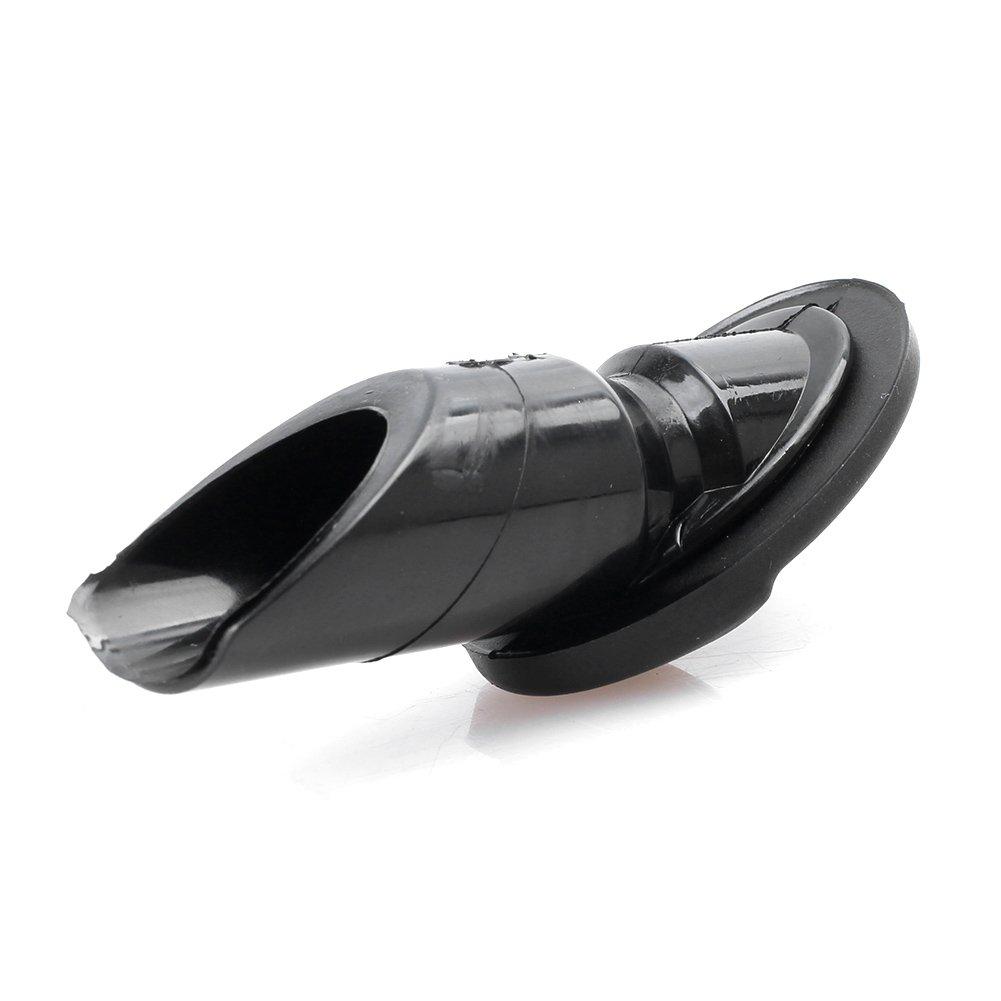 Mallofusa Rubber Antenna Bezel Trim for Toyota Tundra 2007 2008 2009 2010 2011 2012 2013 Manual Mount Fender Base Black