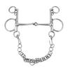 5 Inches Horse Bit Snaffle With Curb Chain and Hooks -Durable Rustless