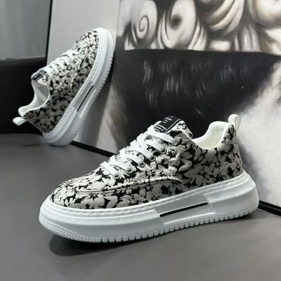 Herrskor Casual Skor Tygyta Andningsbara Sneakers Herr Mångsidiga Plattbottnade Halkfria Boardskor Sport Herrskor