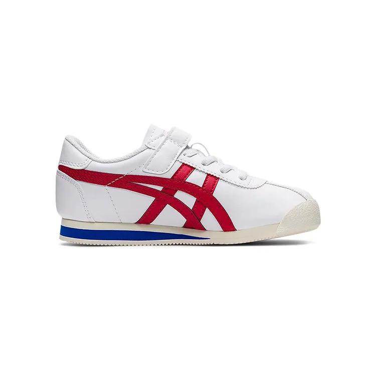 Onitsuka Tiger Tiger Corsair PreSchool 'Classic Red' (Unisex) White / Classic Red Kids' Casual Shoes 1184A051 101