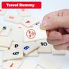 M/L/XL Digital Game Set, Travel Rummy, Mahjong, Rummybrix, Number Game Cards - Adult Leisure Party Board Game Travel Game