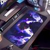 Großes Gaming-Mauspad Jujutsu Kaisen Gojo Satoru Mauspads LockEdge Verdickte Computer-Tastatur-Schreibtischmatte Gummi-Anti-Rutsch-Matten