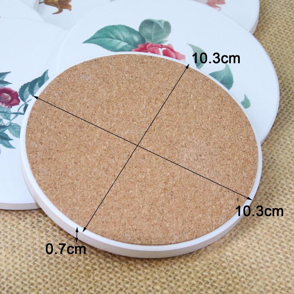 Saugfähige Mandala-Untersetzer, rund, für Holztisch, Geburtstagsgeschenke, Wohnungdekoration