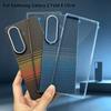 Premium Sle Kevlar Carbon Fiber Texture PC Case for For Samsung Galaxy Z Fold 8 Ultra 7 for Magsafe Wireles Charge Protect Cover