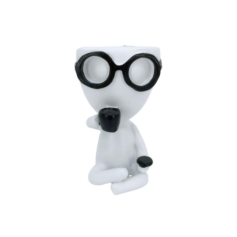 

Plant Pots Novelty Planter Holds Elegant Resin Vase for Succulents Cactus Dropshipping