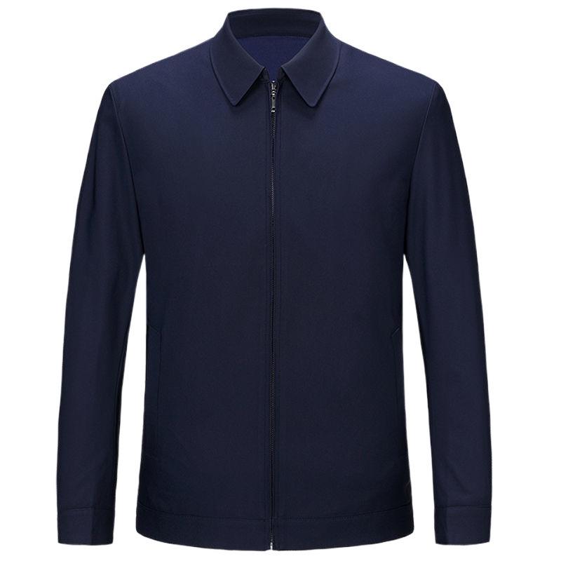 

Pierre Cardin Men s Mulberry Silk Lapel Jacket - Spring Casual Outerwear for Middle-Aged and Elderly. 190/3XL, 170-185 lbs