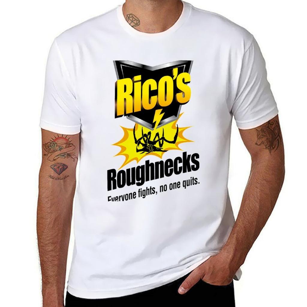 Ricos Roughnecks Classic TShirt TShirt t shirts for man cotton soft man t shirts cotton TShirt