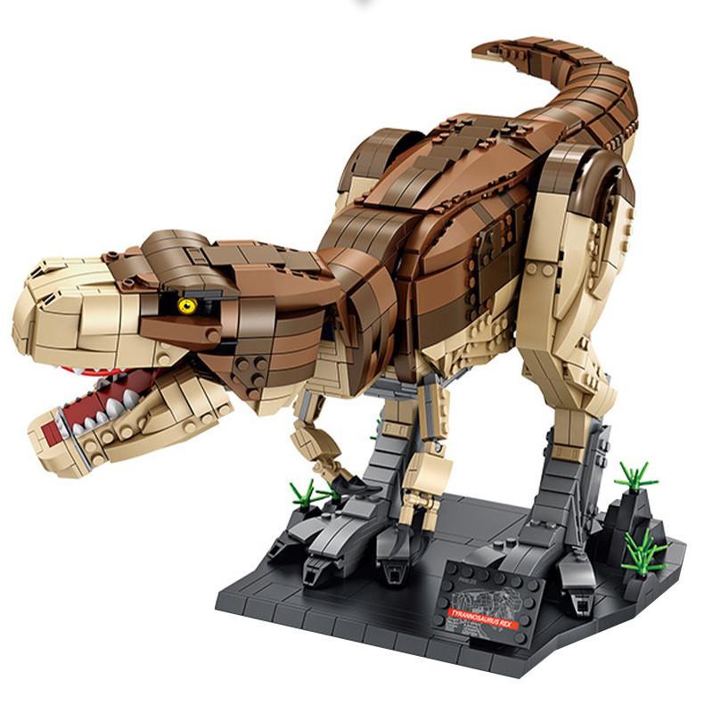 Dinosaur Liberty Imports World Tyrannosaurus Rex Building Block Toy Set Build