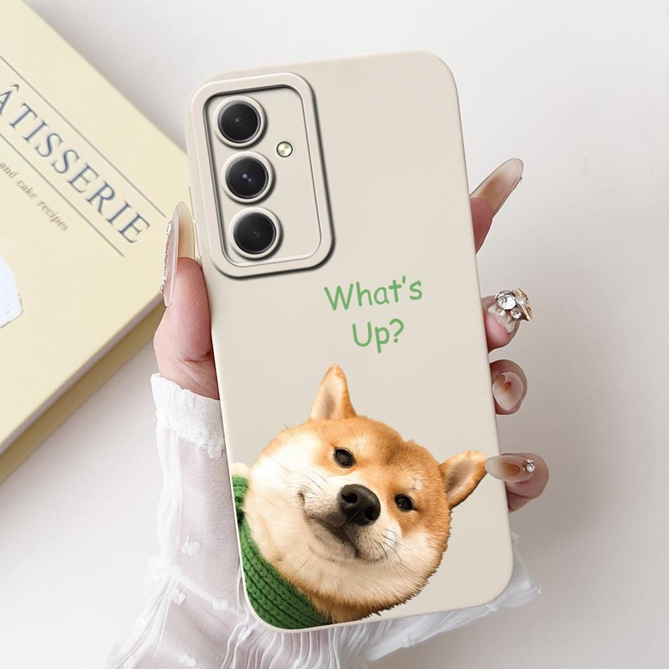 For Samsung Galaxy C55 M55 F55 5G Cute Panda Rabbit Cartoon Soft Silicon Case For Samsung C55 M55 F55 Shockproof Phone Cases