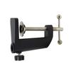 Durability Aluminum Alloy Microphone Holder Table Mount Clamp With Stable Metal Base And Scratch Resistant Padding
