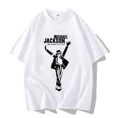 2026 Michael Jackson Vzor Tlačené Dospelé A Detské Krátkorukávové Tričko Módne A Ležérne Oblečenie Tričko