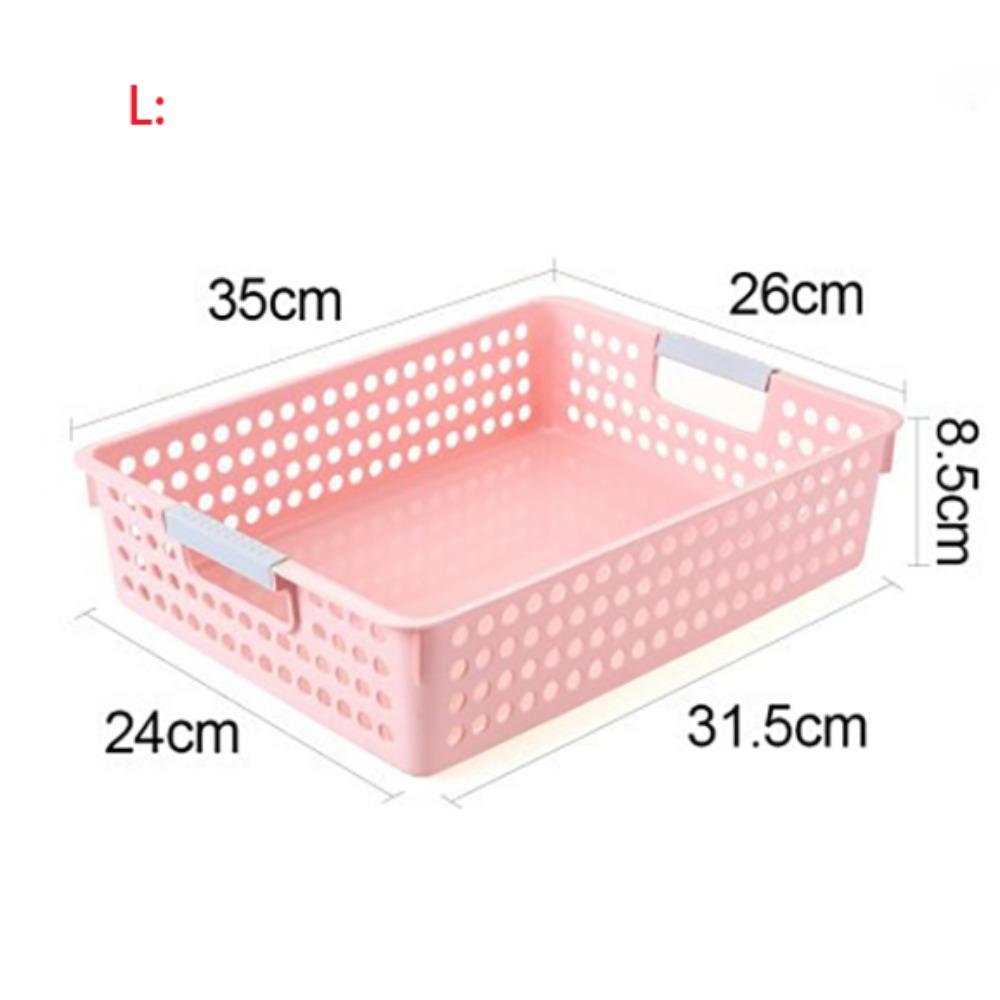 Large Capacity Desktop Storage Basket Plastic Toy Storage Basket  Household Supplies