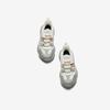 Anta Kids Synthetic Leather Outdoor Series Fleece Lightweight Shock Absorbing Warm Low Top Casual Shoes Kids Casual Shoes White Gray A22449938-1