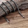 Basic Box Chain Necklace For Men Punk Retro Stainless Steel Long Necklace Men Hip Hop Jewelry Gift
