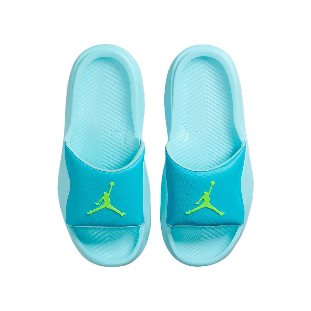 Air Jordan Jordan Franchise Slide GS Chlorine Blue Kids Sneakers Copa Electric-Green HF4490-400