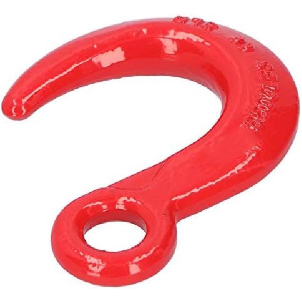 6500lb Lifting Hook, Large Opening Alloy Steel Crane Hoist Hook Lifting Parts for Construction Engineering