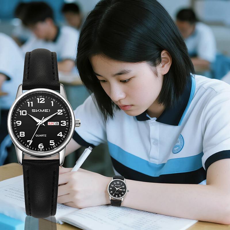 SKMEI Simple Youth Vitality Movement Quartz Watches For Men Women Students Wristwatches Fashion Waterproof Watch Reloj Hombre