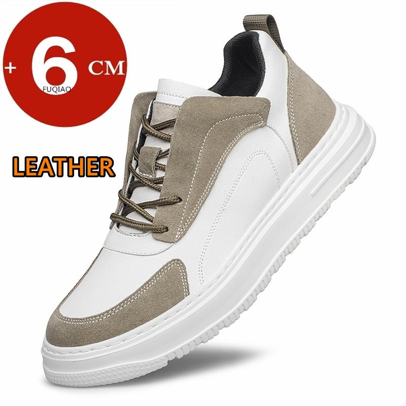 Fashion Big Size Men Elevator Shoes Breathable Casual Hidden Heels 6cm Height Increasing Sports Heighten Increase Sneaker Tenis for Man