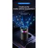 Portable Car Air Purifier Negative Ion & HEPA Filter Low Noise DeodorizerDust Smoke Removal Compact Design for Car Home Use