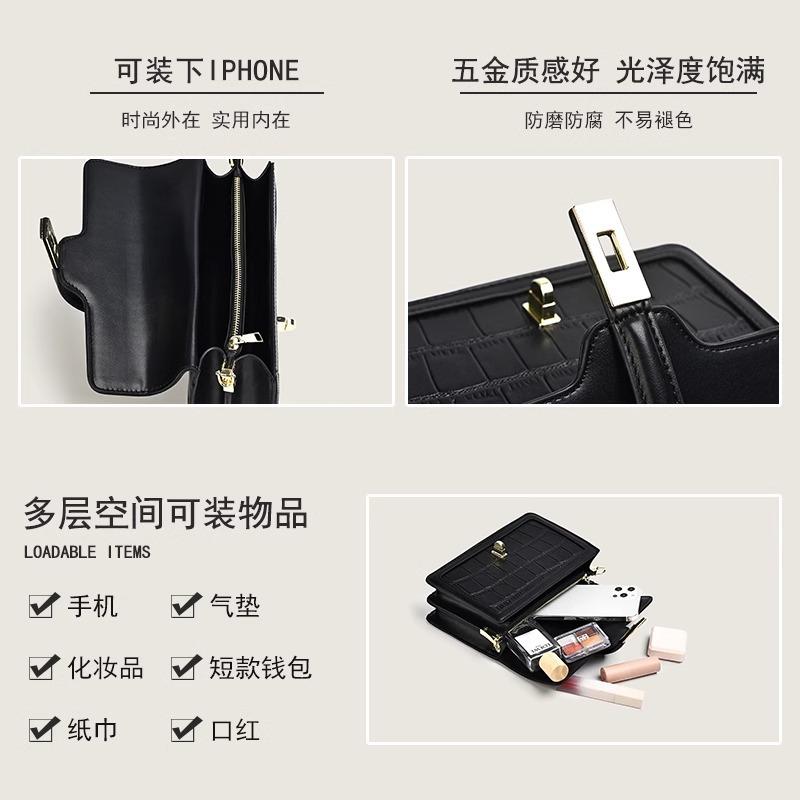 Premium Sinn Tasche Damen Tasche Neu 2025 Mode Internet Berühmtheit Umhängetasche Damen Ins Retro Textur Schultertasche