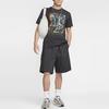 Nike Sportswear Logo Embroidered Woven Casual Shorts Men Shorts Dark-Smoke-Grey HF4571-070