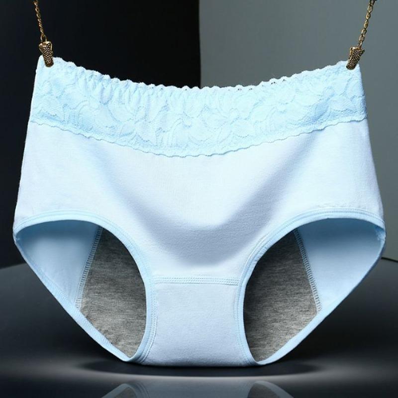 Intimo da Donna in Cotone con Pizzo, Intimo Traspirante a Vita Media, Top a Triangolo