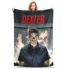 Dexter Morgan Movie Knitted Blankets Flannel Lightweight Thin Throw Blankets for Bed Bedroom Quilt