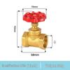 4-Point DN15 All-Copper Shut-Off Valve, 1-Inch High Temperature Steam & Air Conditioning Water Meter Switch Valve