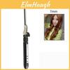 Kompakter und leichter Gladay Lockenstab mit rotierendem 7-mm-Clip für makellose Locken